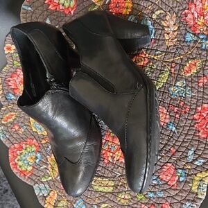Born Chakri Black Booties - 7